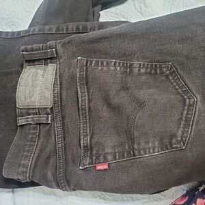 Levi's 505 Black Jeans 40x30